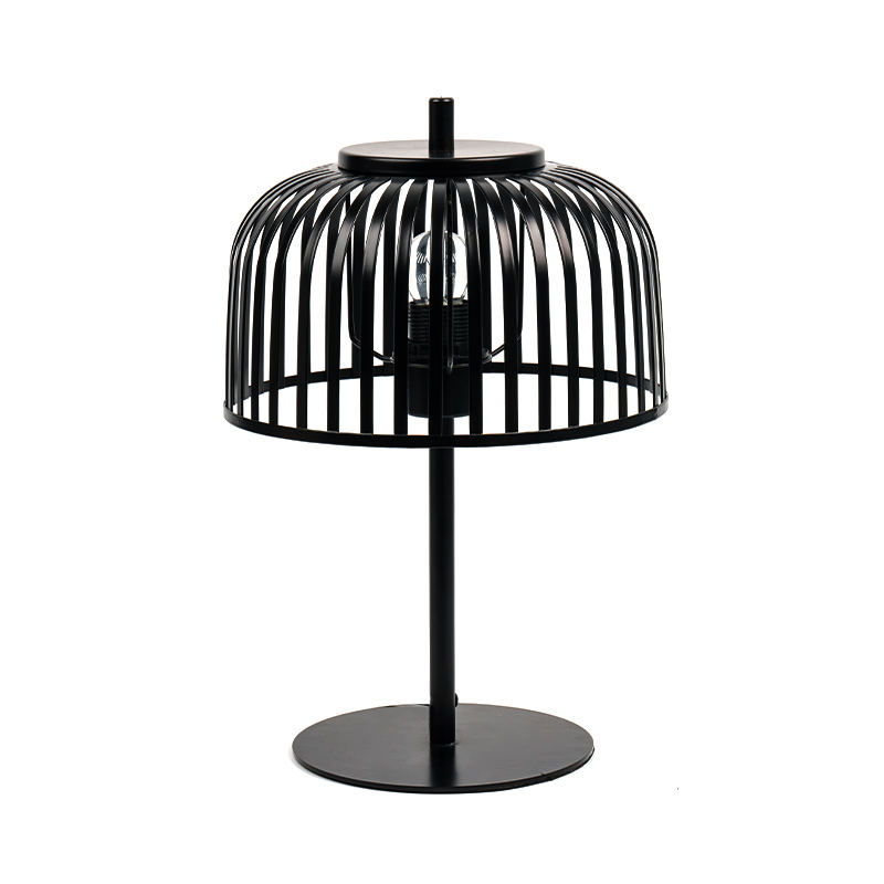 Lampu meja hiasan besi nordik