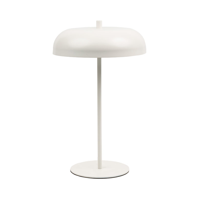 LED lampu meja logam vintaj