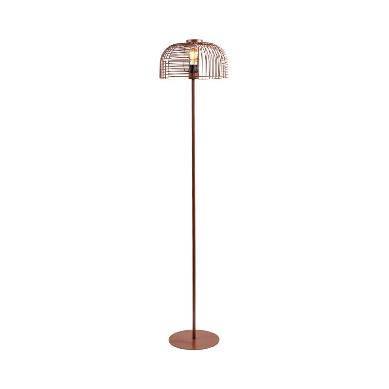 Lampu lantai hiasan besi tempa nordik