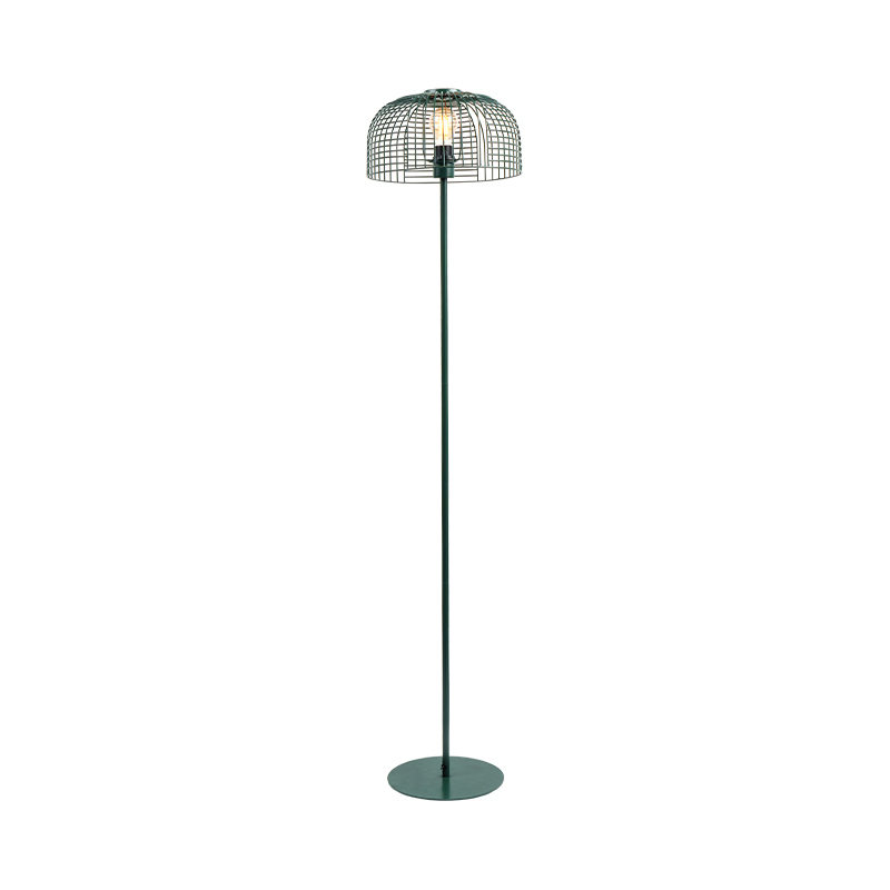Lampu lantai hiasan besi tempa nordik